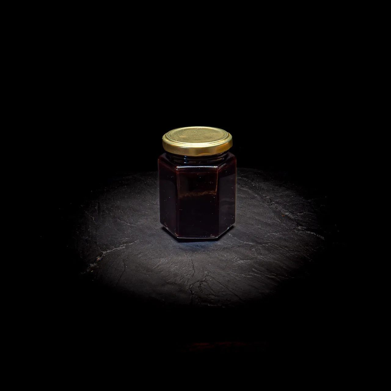 Confiture de ceries noires au piment d'Espelette